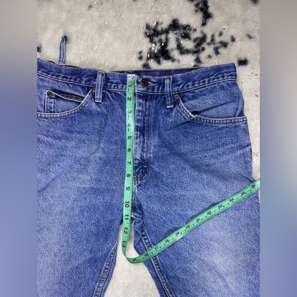 Lee Men’s Medium Wash Straight Leg Regular Fit Denim Jeans Size 33x32 - Picture 5 of 8